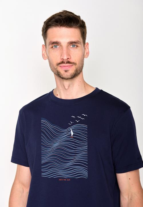 Actual product image Greenbomb Nature Sea Vibes Fusion T-Shirt (L)