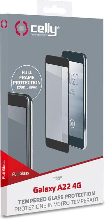 Actual product image Celly Full Glass (1 Piece, Samsung Galaxy A22)
