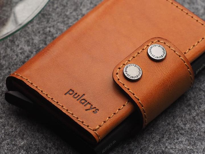 Actual product image Pularys Wallet DOPPIO credit card holder