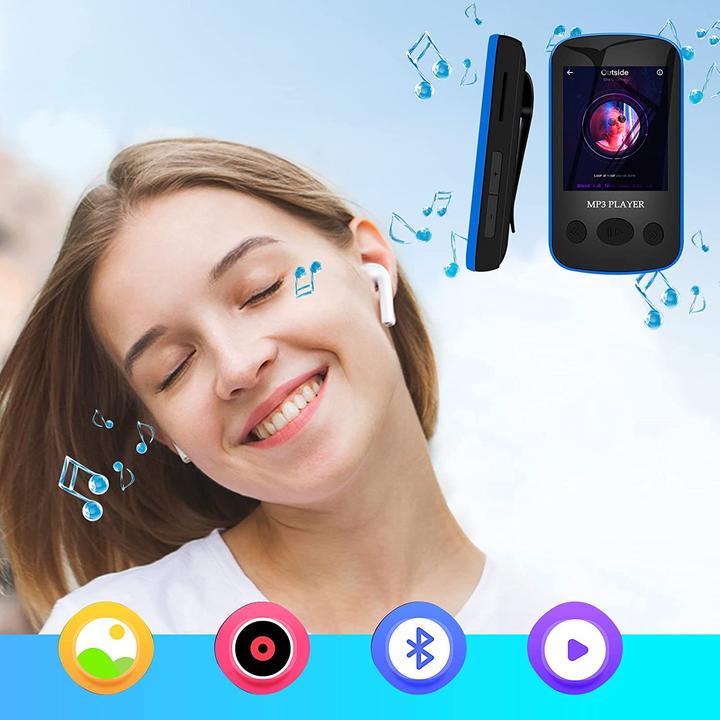 Image du produit Aiworth Lecteur MP3 léger pour le sport, 32 Go (32 Go)