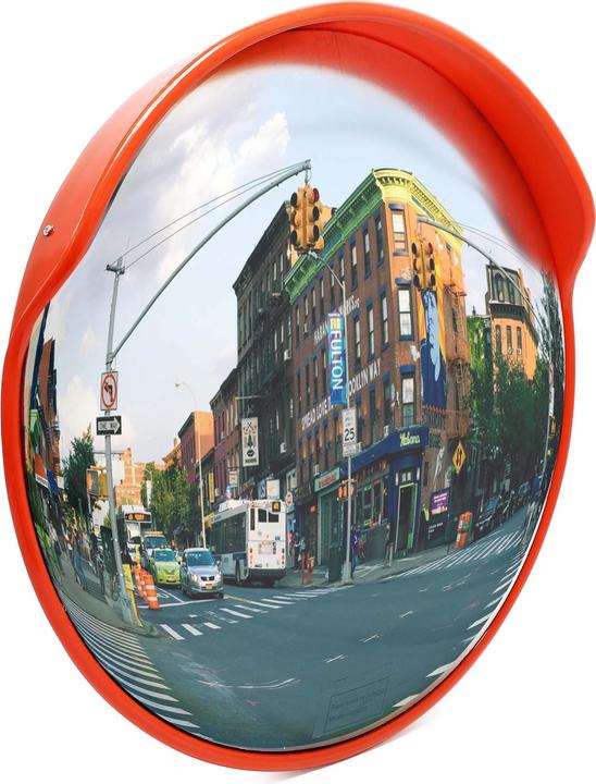 Wiltec Safety mirror 75cm traffic mirror panoramic mirror surveillance mirror