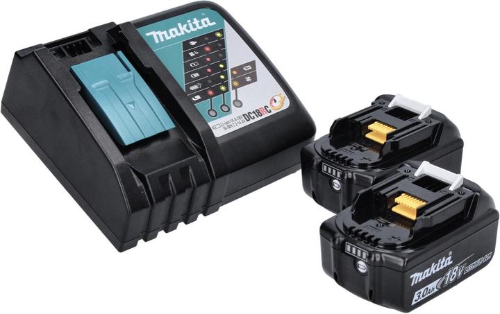 Produktbild Makita DFN 350 RF Akku Stauchkopfnagler 18 V 15 - 35 mm + 2x Akku 3,0 Ah + Ladegerät