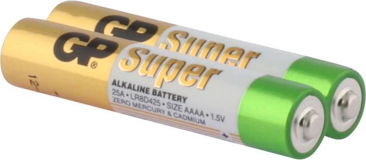 Actual product image GP Batteries Super Alkaline AAAA (2 pcs., AAAA, 525 mAh)