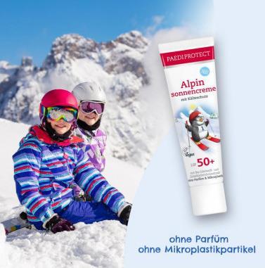 Actual product image Paediprotect Alpine sun cream (Suntan cream, SPF 50+, 30 ml, 50 g)