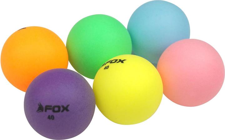Fox TT Bunt TischtennisBälle Set 6erPack (6 Stk.)