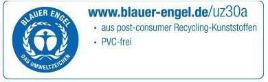 Image du produit Soennecken Corbeille à courrier oeco DIN A4 polystyrène couleur : noir (A4)