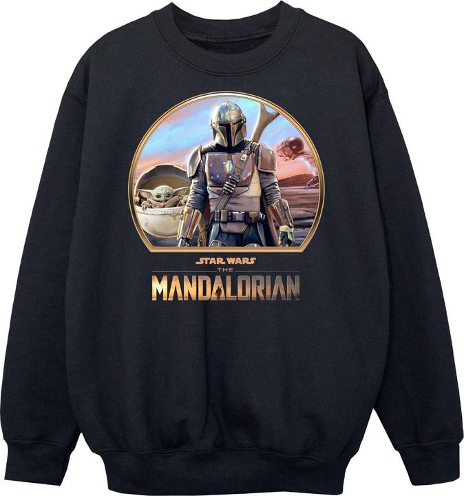 Star Wars The Mandalorian Mando And The Child Sweatshirt Jungen