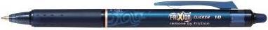 Produktbild Pilot Tintenroller FriXion Clicker 0,5mm blauschwarz Rundspitze nicht dokumentenecht (Blauschwarz, 1 x)