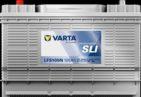 Image du produit Varta Batterie LFS105N 12V 105Ah 800 EN (A) (12 V, 105 Ah)