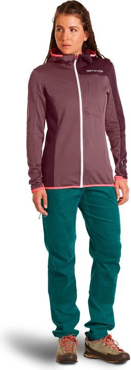 Immagine prodotto Ortovox Giacca con cappuccio da donna in pile Light Grid (XS)