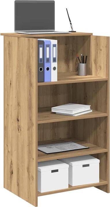 Produktbild VidaXL Empfangstheke Artisan-Eiche 55x50x103,5 cm Holzwerkstoff Empfangstresen