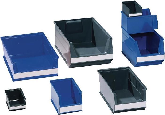 Produktbild Lockweiler Sichtlagerkasten L350/300xB210xH145mm PE blau