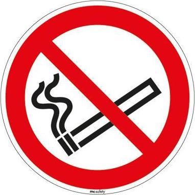 Neutralware Cartello di divieto di fumo Tipo di designazione del motivo: Smoking verbo Tipo di designazione del