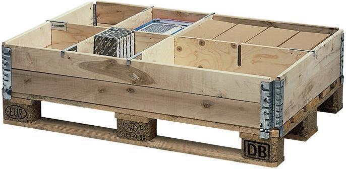Produktbild Transpak Aufsatzrahmenteiler Querteiler Höhe 190 mm Sperrholz