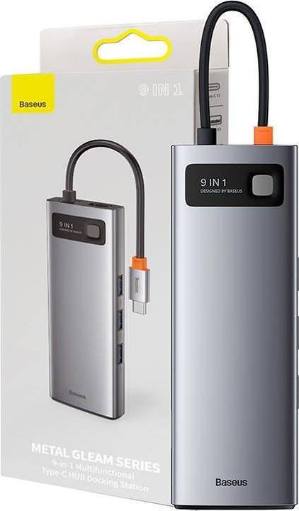 Actual product image Baseus CAHUB-CU0G (USB-C, 3 Ports)