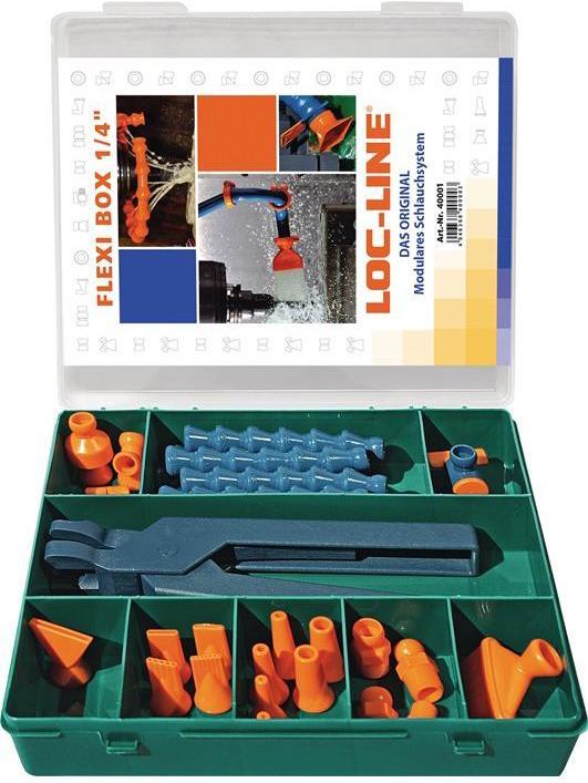 Loc-Line Kühlmittelgelenkschlauchset Grösse 1/4 ″ 29 teilig