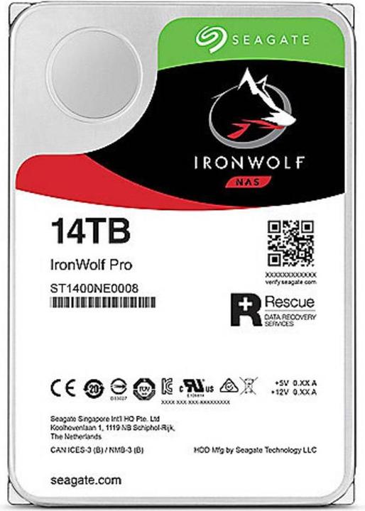 Produktbild Seagate IronWolf Pro (14 TB, 3.5", CMR)