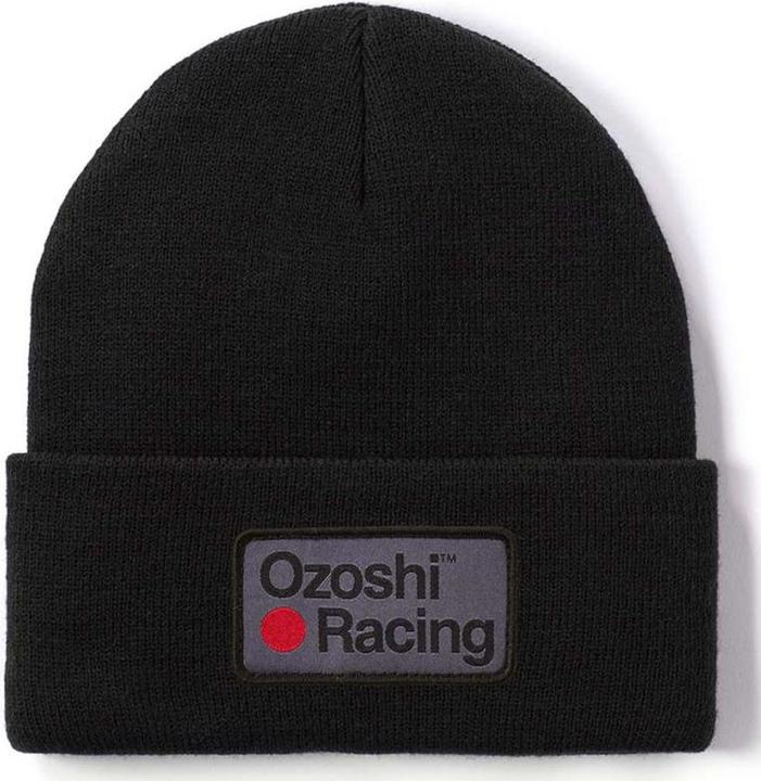 Ozoshi Ozsohi Heiko Cuffed Beanie Schwarz