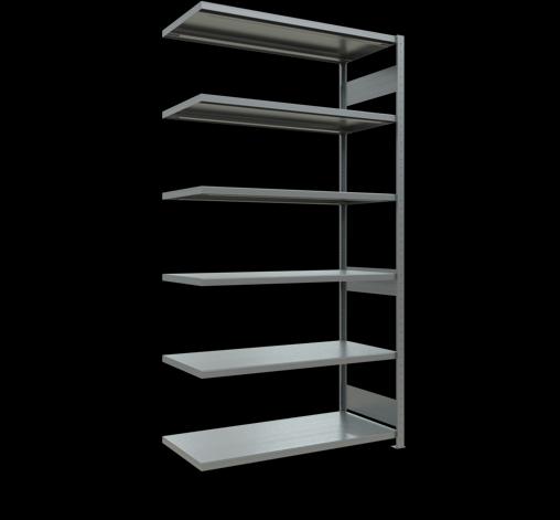 Stecksystem Anbauregal MULTIplus250 mit Längenriegel