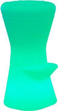 Produktbild Newgarden CORFU 74 LED Solar Barhocker 40cm + RGB, Akku, Fernbedienung Innen & Aussen IP65 (45 lm, IP65)