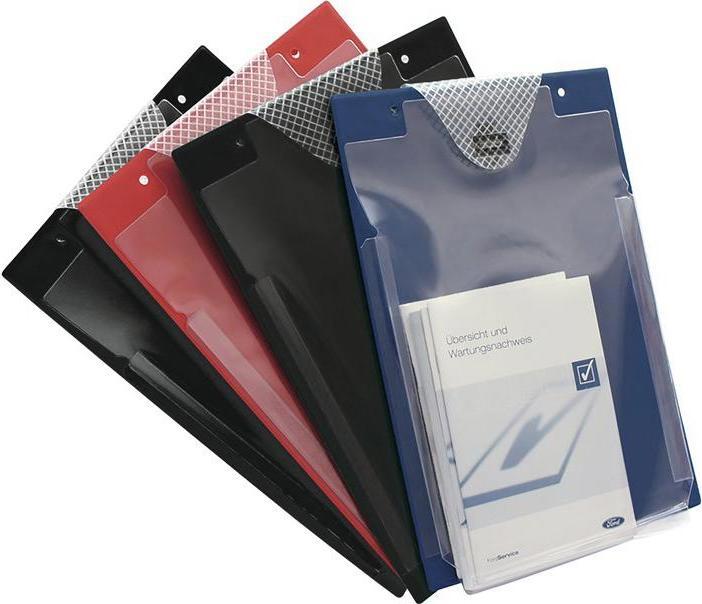 Produktbild Eichner Auftragstasche mit Klettverschluss und Kordel DIN A4 schwarz (A4, 10 x)