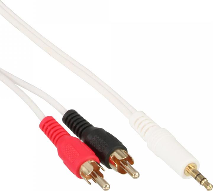 Immagine prodotto InLine 3.5mm – Cinch (7.50 m, Connettore da 3,5 mm (AUX), Cinch)