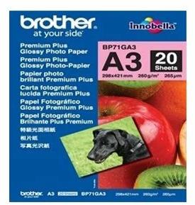 Produktbild Brother Premium Plus Glossy (260 g/m², A3, 20 x)