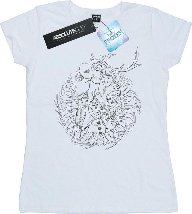 Disney Frozen Friends Wreath TShirt (XXL)