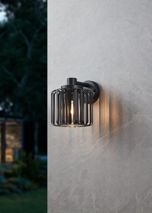 Image du produit EGLO 900672 SELINUS E27 Applique murale/plafonnier d'extérieur Noir IP65 (E27, IP65)