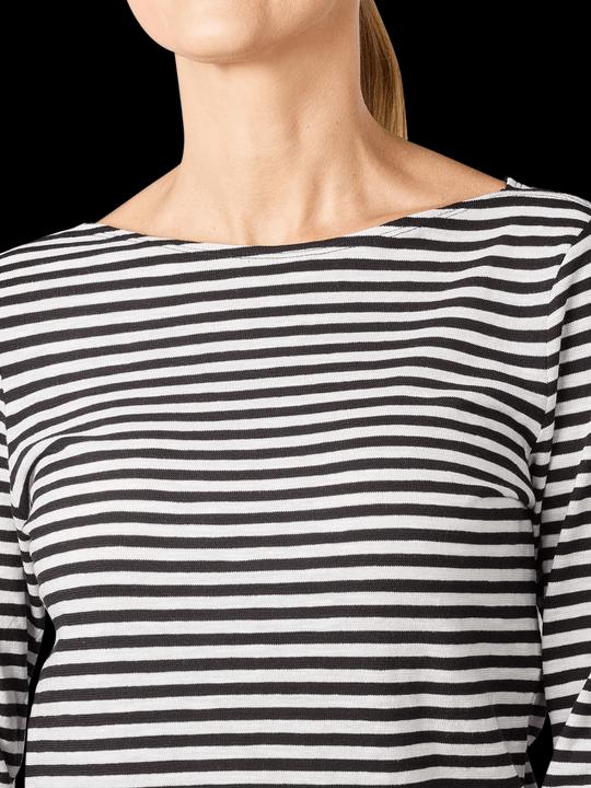 Immagine prodotto Marc O'Polo maglietta a maniche lunghe collo a barca multi/nero (S)