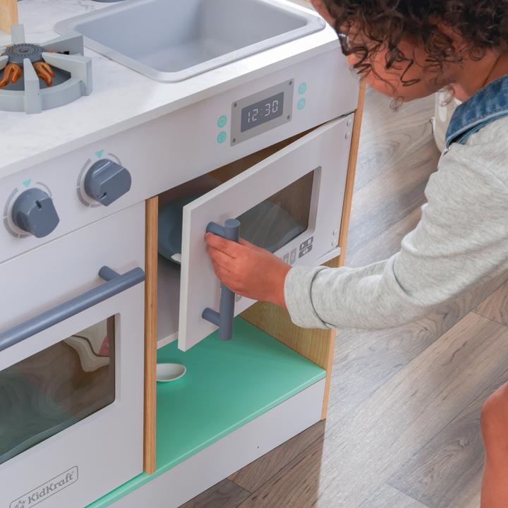 Produktbild KidKraft Spielküche Let's Cook aus Holz -Naturfarben