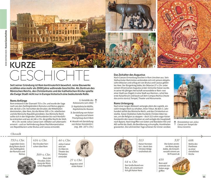 Produktbild DK Vis a Vis Rom (Deutsch, DK Verlag Reise, 2024)