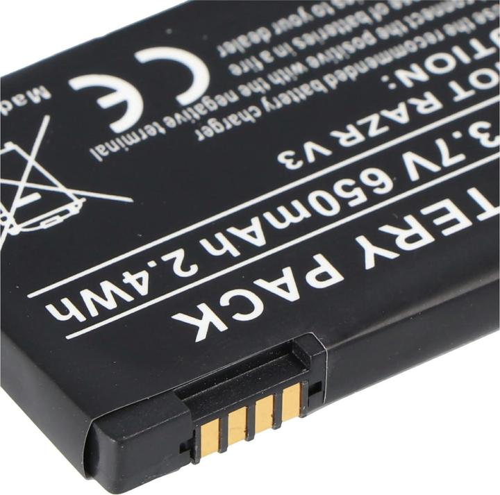 Image du produit AccuCell Akku Motorola Razr V3i DG, PEBL, SNN5696