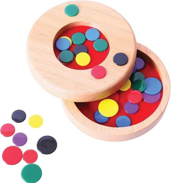 Produktbild Bigjigs Tiddly Winks Flohspiel aus Holz