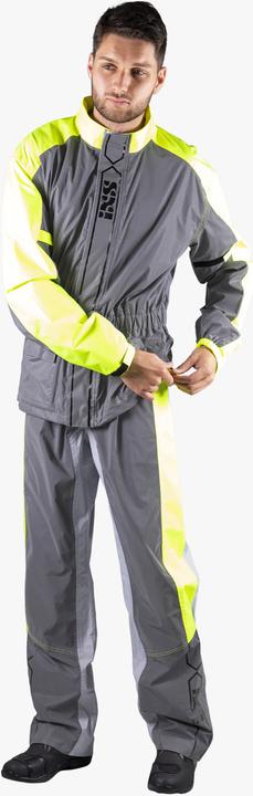 Actual product image iXS Rain pants Silver Reflex-ST neon-grey (Women, Men, XL)