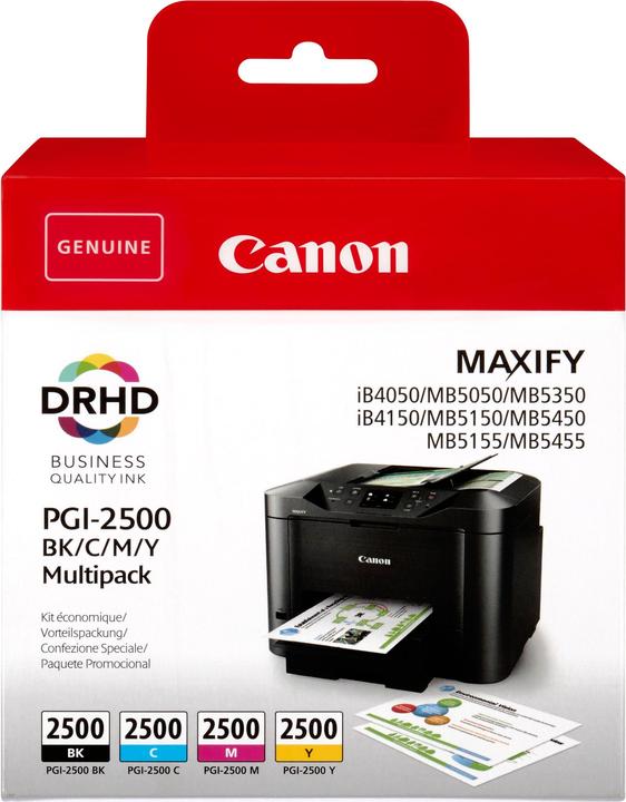 Produktbild Canon PGI-2500 Multipack (Color, BK)