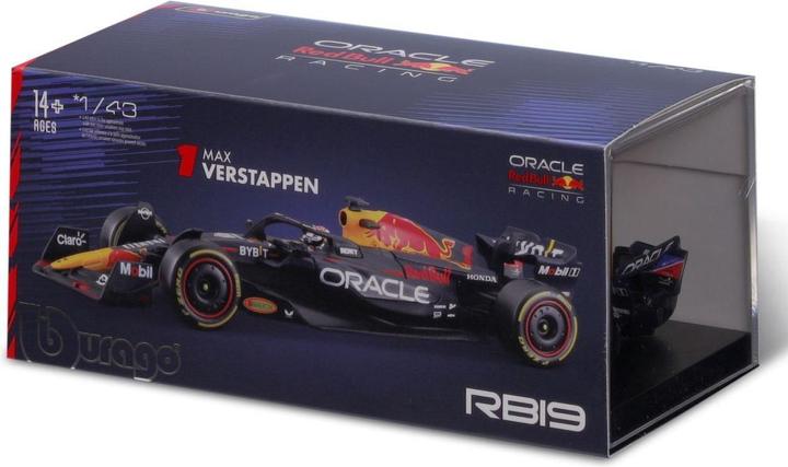 Actual product image Bburago Red Bull Racing F1 RB19 Verstappen 2023