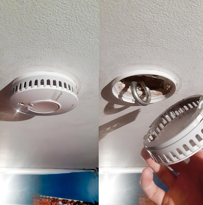 Actual product image Joydivision Ceiling hook incl. dowel