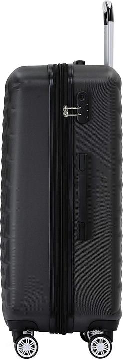 Actual product image Beibye Travel Suitcase Set, Black (115 l, M (50 - 90l), L (90 - 115l), XL (from 140l))