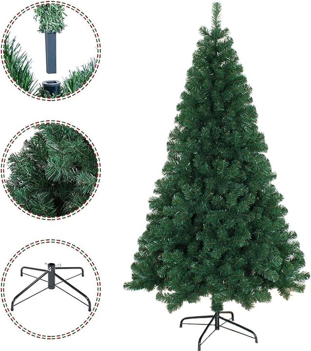 Produktbild Cbx 100 Stück Weihnachtskugeln Rot Grün Gold (100 -teilig)