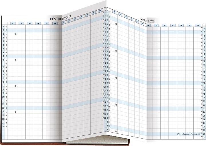 Actual product image Exacompta Agenda Exaplan 17 Winner (9 x 17.5 cm, French)