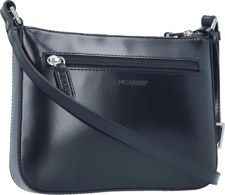 Actual product image Picard Black Tie shoulder bag leather 21 cm