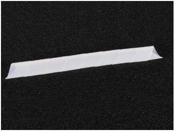 Image du produit Velleman GAINE CACHE-FILS SPIRALEE 10m / Ø15mm (BLANC TRANSPARENT) (1 x)