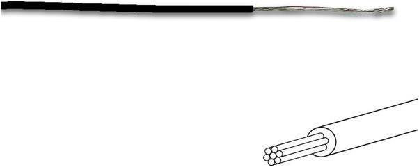 Image du produit Cables FIL DE CABLAGE 0.50mm² - NOIR - MULTIBRIN