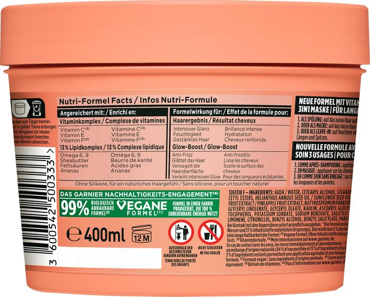 Immagine prodotto Garnier Fructis Hairfood (400 ml)
