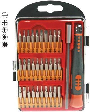 Immagine prodotto Velleman SET di cacciaviti di precisione - 32 pezzi. (Porta, Pin-torx)