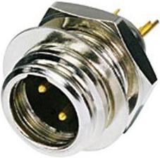 Produktbild Neutrik Rean - Tiny - 3-Poliger Mini Xlr-Einbaustecker, Vernickelt, Vergoldete Kontakte