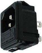 Produktbild Velleman Kaltgeräte-Steckverbinder - Stecker - Chassis - Mit Sicherung
