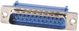 Velleman 25- Pol. Connettore Sub-D Maschio Per Cavo Piatto (0.00 m)