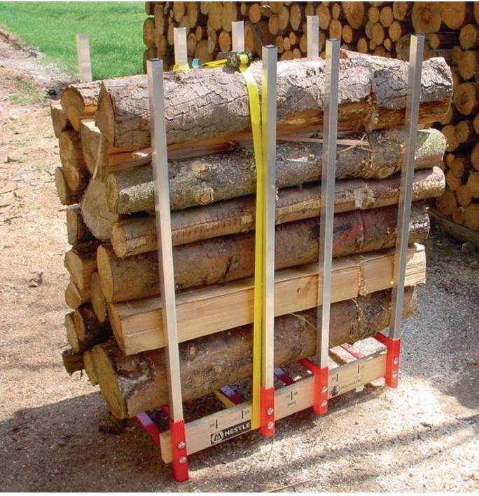 Productafbeelding Nestle Zaagbok Holzmichel breedte 820 x hoogte 203 x diepte 465 mm aluminium / hout
